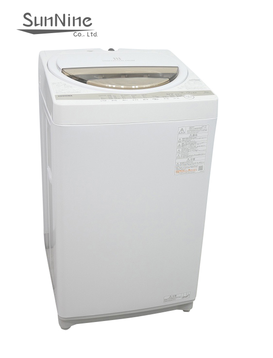 東芝製/2021年式/6kg/全自動洗濯機/AW-6GM1