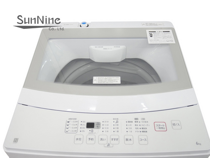 ニトリ製/2022年式/6kg/全自動洗濯機/NTR60